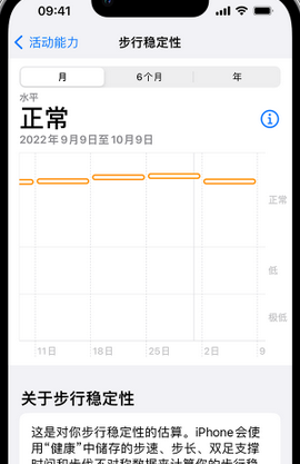 天坛街道iPhone手机维修如何在iPhone开启'步行稳定性通知'