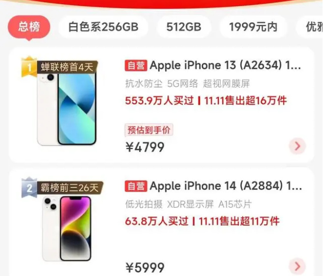 天坛街道苹果14维修分享iPhone14配置不如同价位的安卓还能大卖 